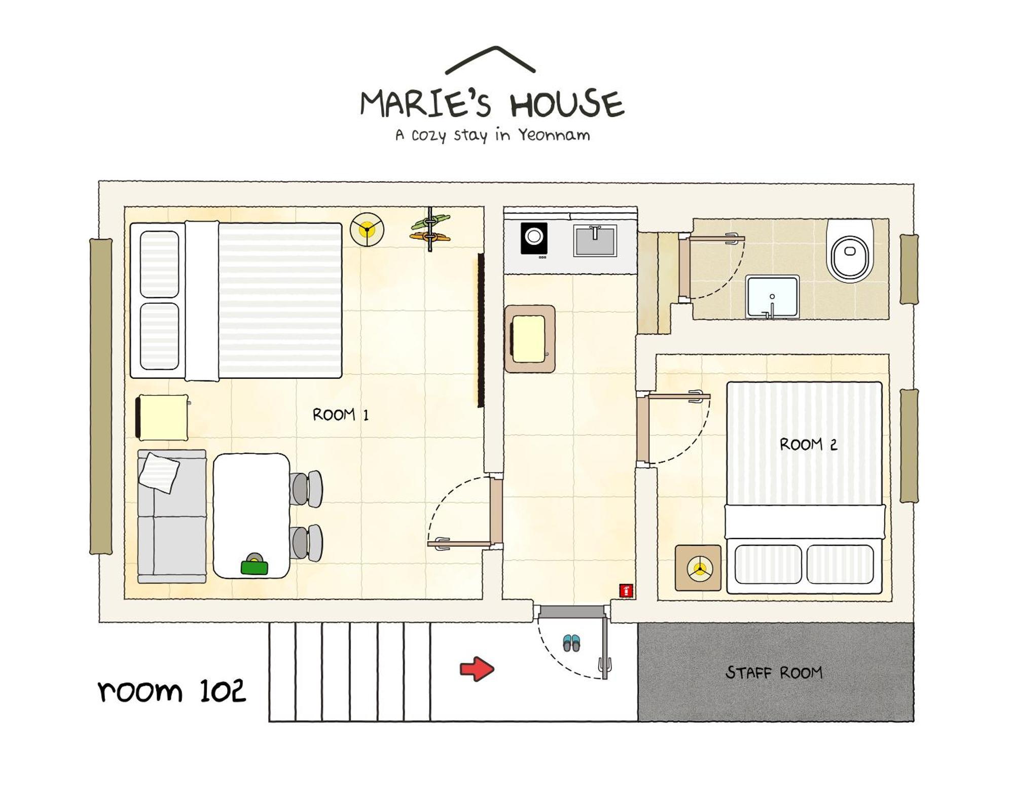 Marie'S House 102 Hongdae 호텔 서울특별시 외부 사진